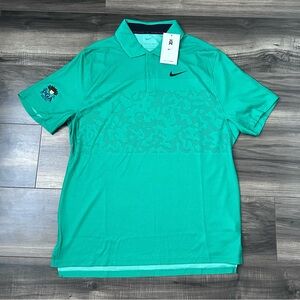 Nike Tiger Woods Dri-FIT ADV Golf Polo Mens M Green Camo Oak Hill DR5327-324 New